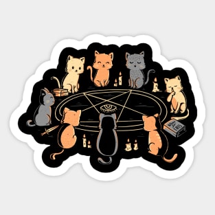 Cat Ritual Sticker